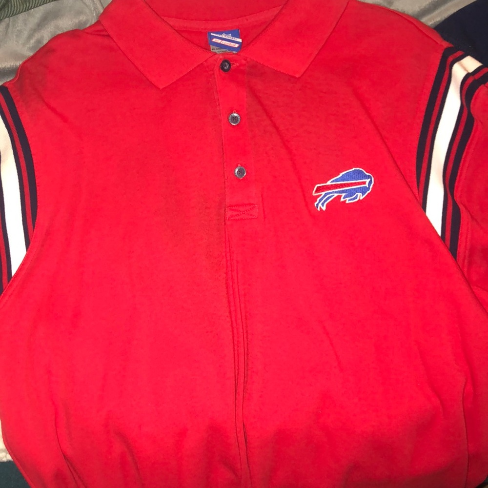 Buffalo Bills Reebok team apparel polo